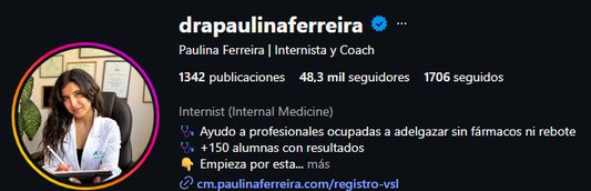 Paulina Ferreira — Instagram